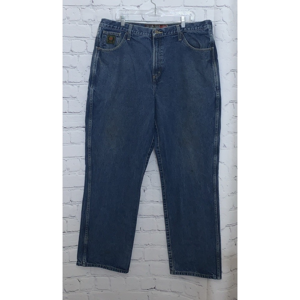 Cinch WRX FR Jeans Men 38x32 Flame Resistant  HRC2 Work Blue Denim